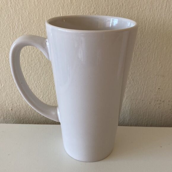 Nordstrom Rare White Coffee Cup Girl With Dog Mug 16oz - Picture 5 of 8